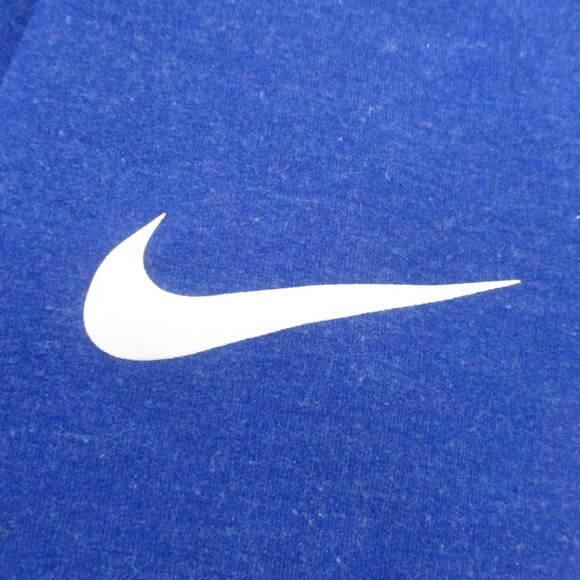LA Rams Nike Sweatshirt Men's Small Blue White NFL 1/4 Zip Dri-Fit On Field - Picture 5 of 12
